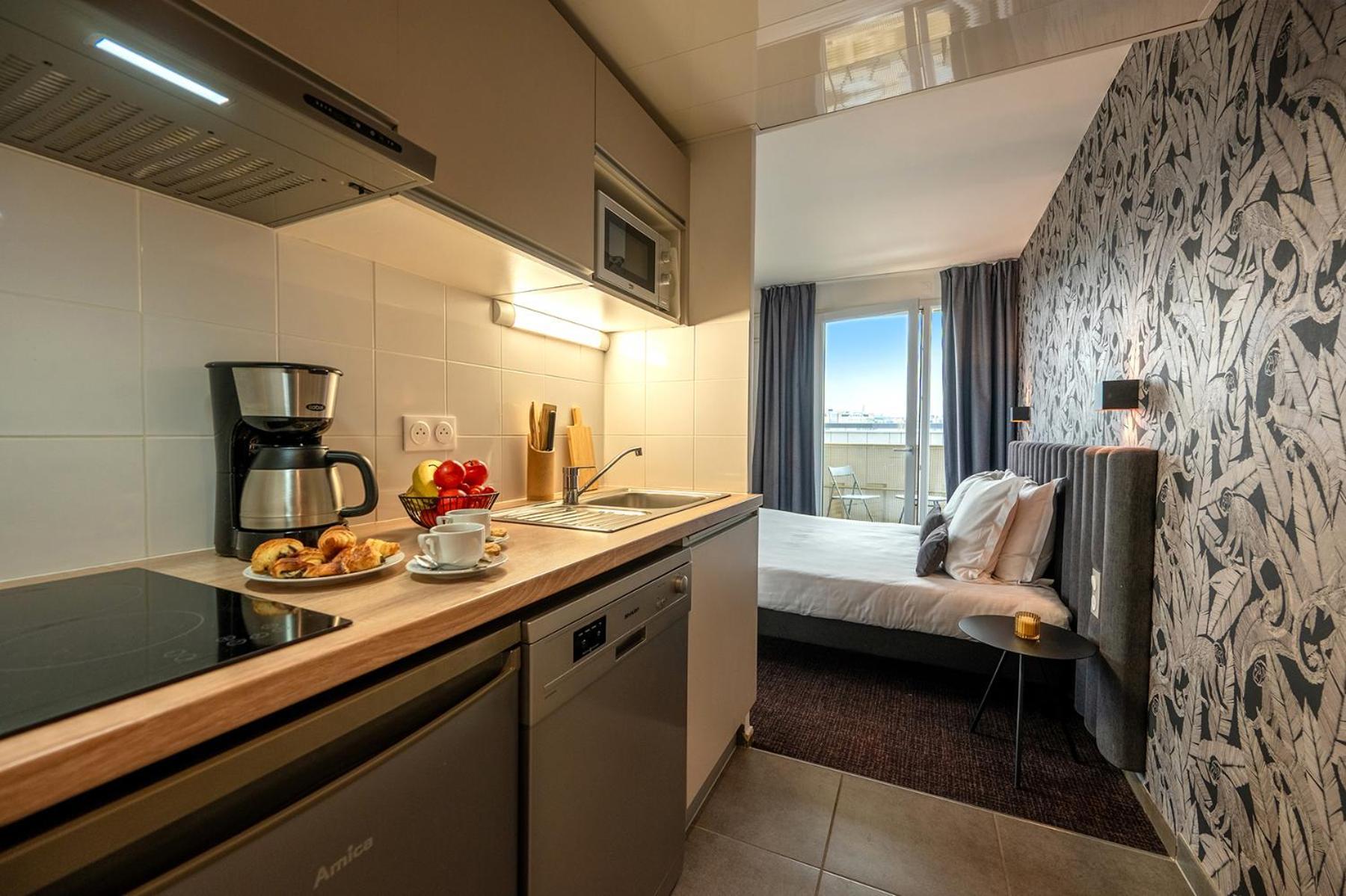 Néméa Appart'Hôtel Vélizy Europe Habitación foto