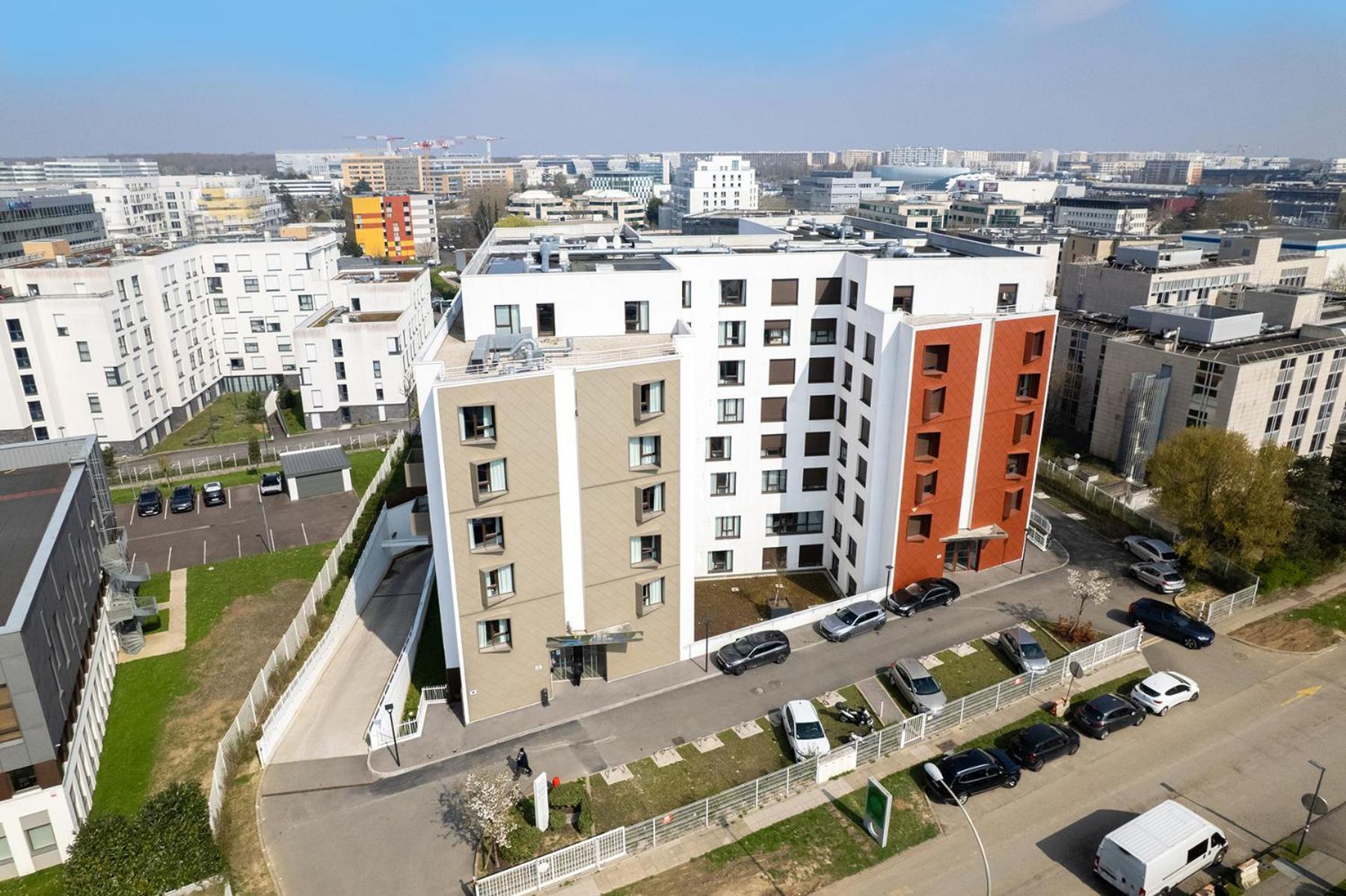 Néméa Appart'Hôtel Vélizy Europe Exterior foto